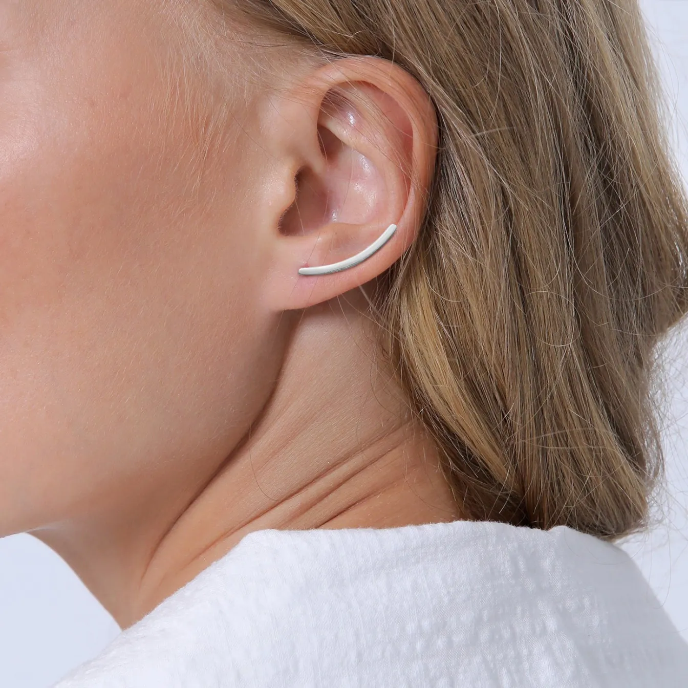 Elli "Single Ear Climber< Roségold|Ohrringe