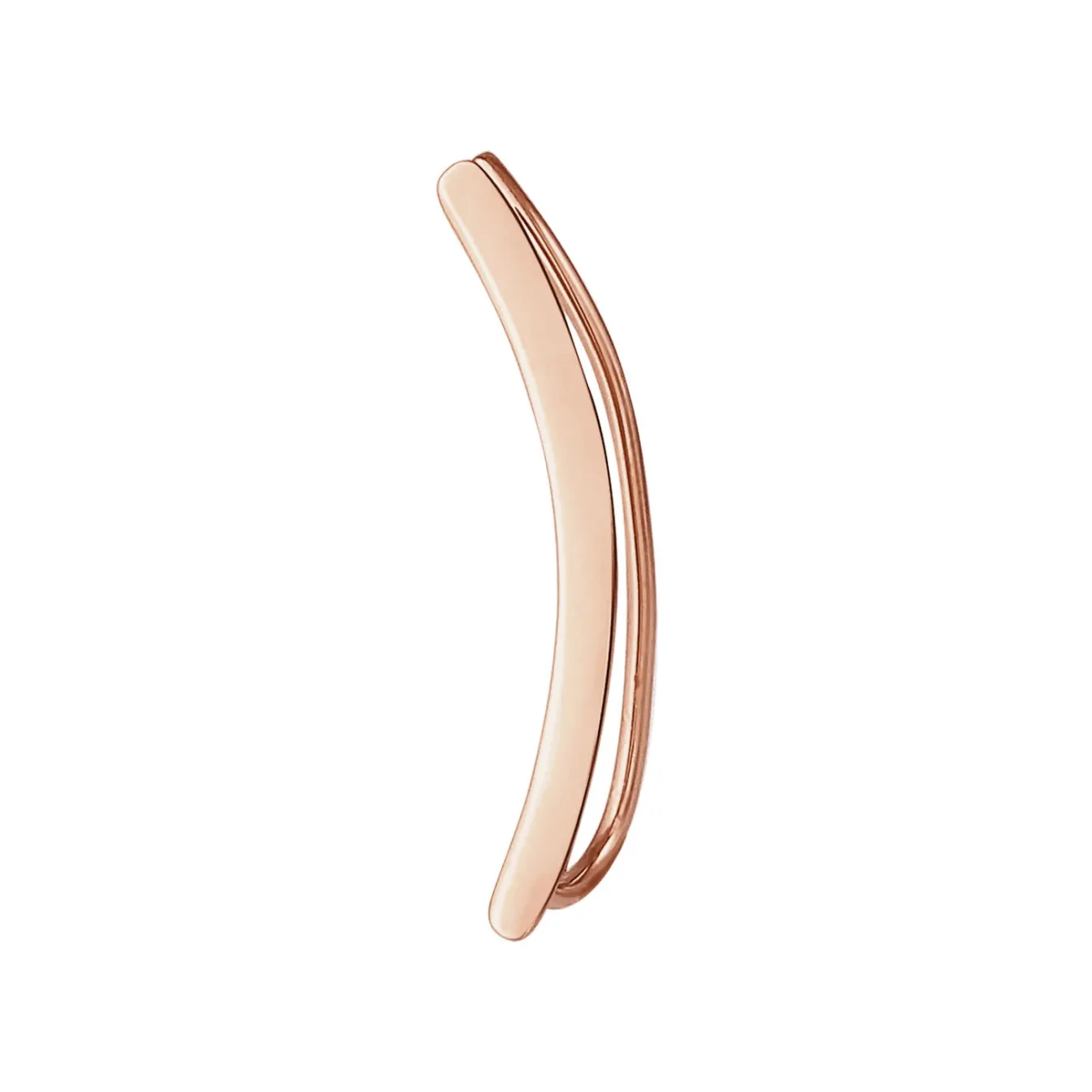 Elli "Single Ear Climber< Roségold|Ohrringe