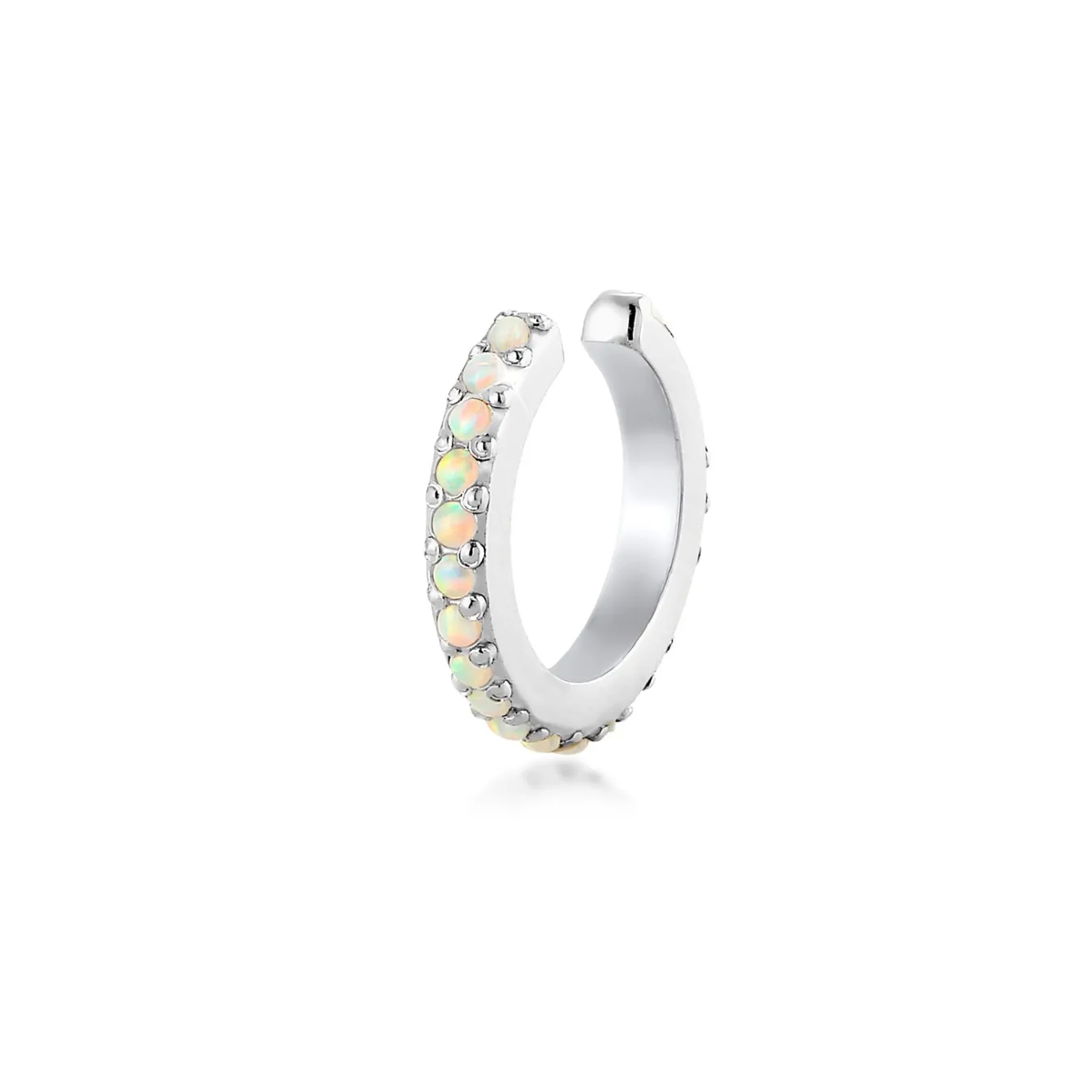 Elli "Single Earcuff | Opal< Silber|Letzte Chance