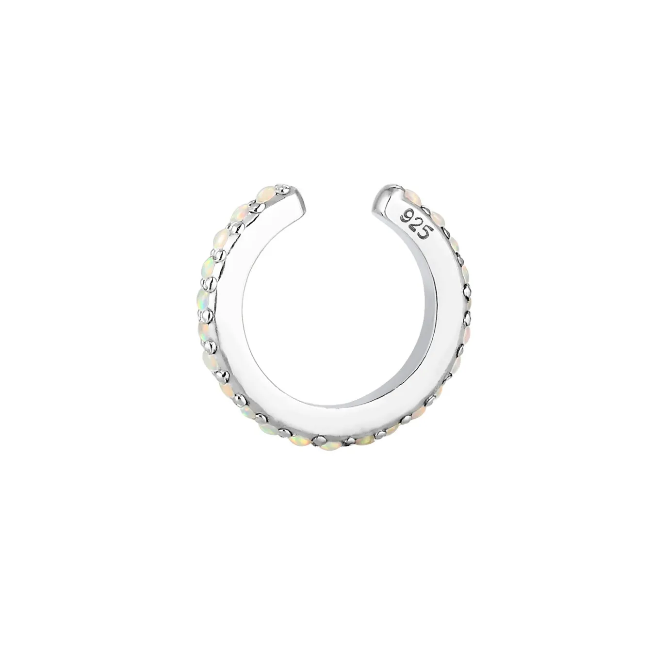 Elli "Single Earcuff | Opal< Silber|Letzte Chance