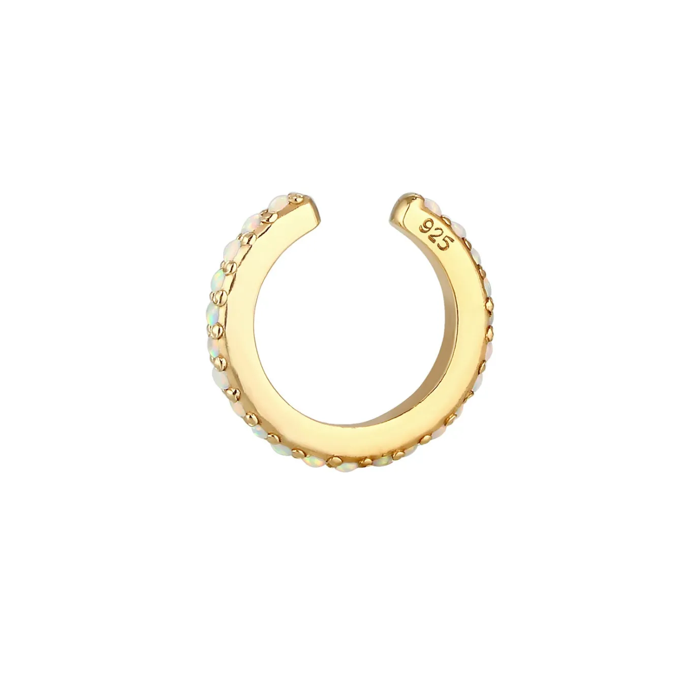 Elli "Single Earcuff | Opal< Silber|Letzte Chance