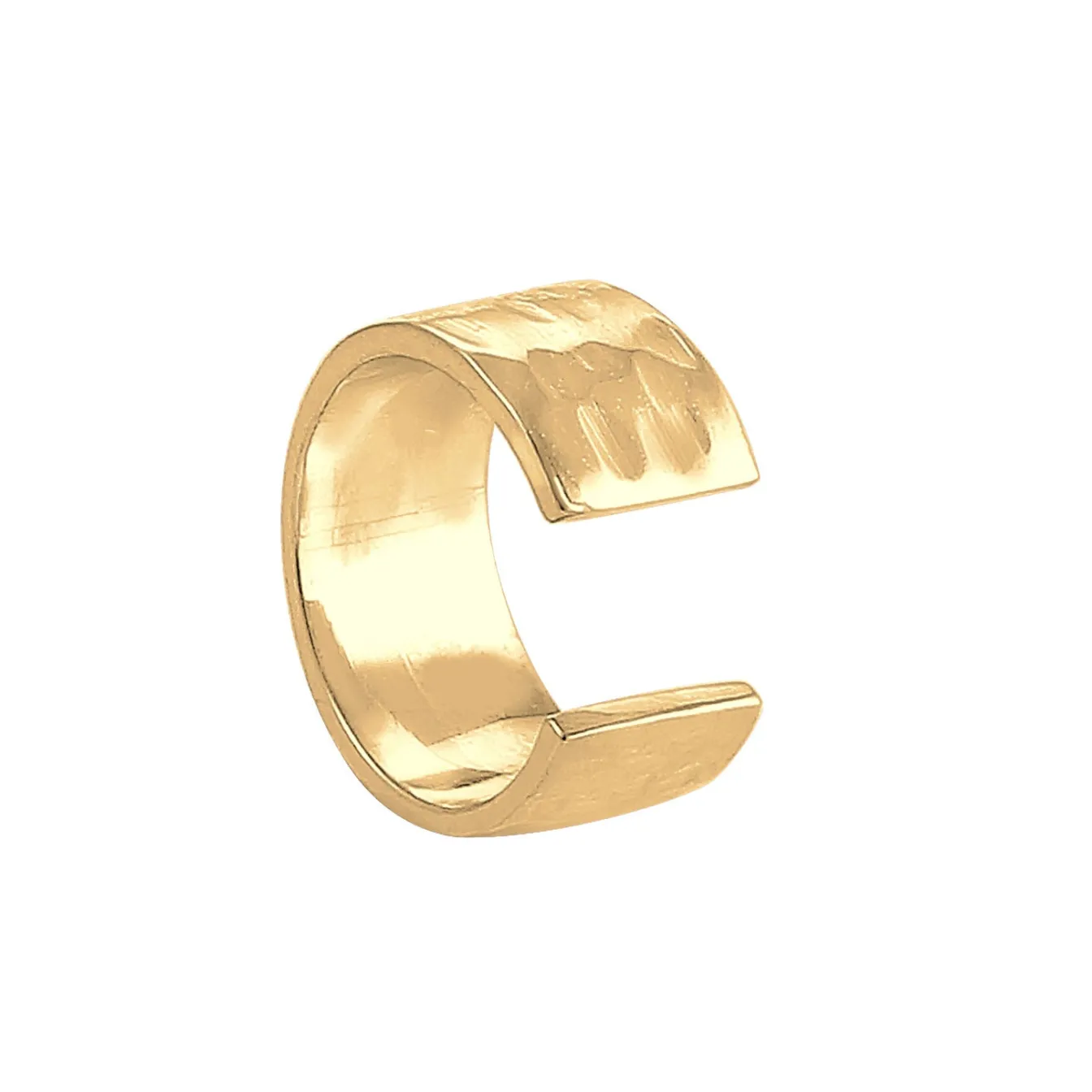 Elli "Single Earcuff gehämmerter< Roségold|Ohrringe