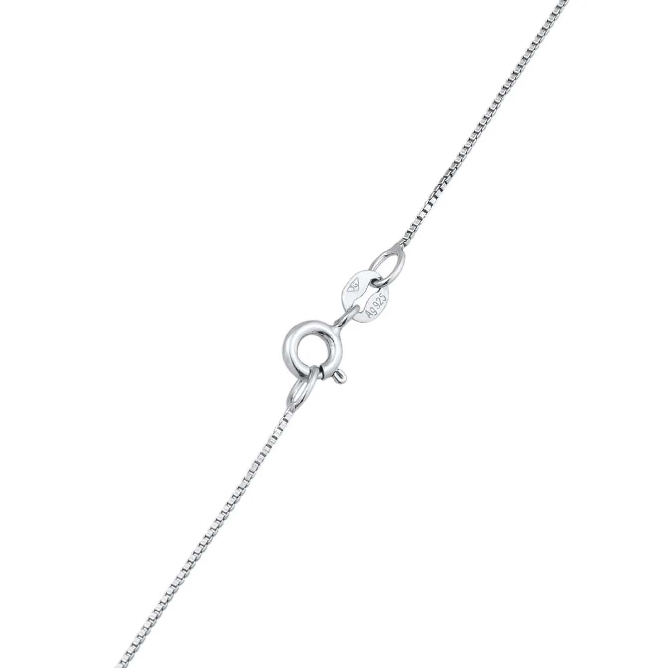 Elli "Solitär-Halskette Herz | Kristall (Weiß)< Vergoldet|Symbol-schmuck