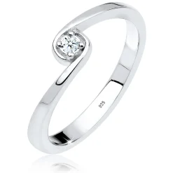 Elli "Solitär-Ring | Diamant ( , 0,03 ct )< Ringe