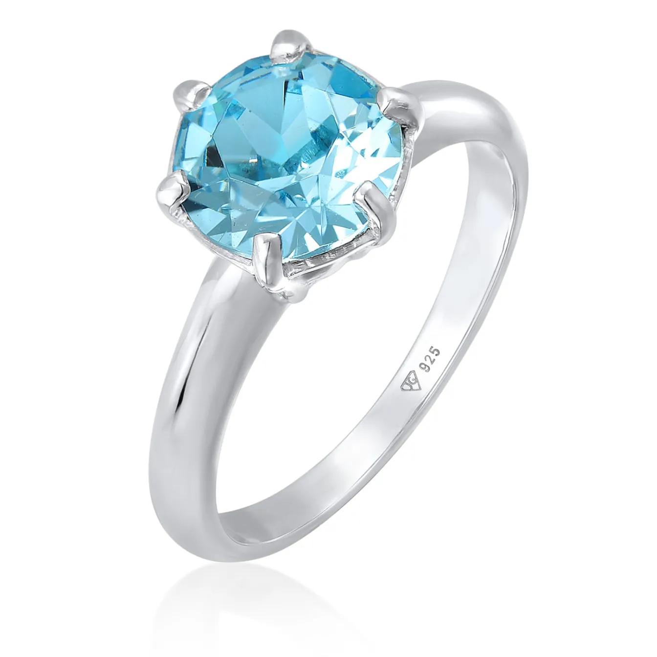 Elli "Solitär-Ring | Kristall ( Weiß )< Letzte Chance|Ringe