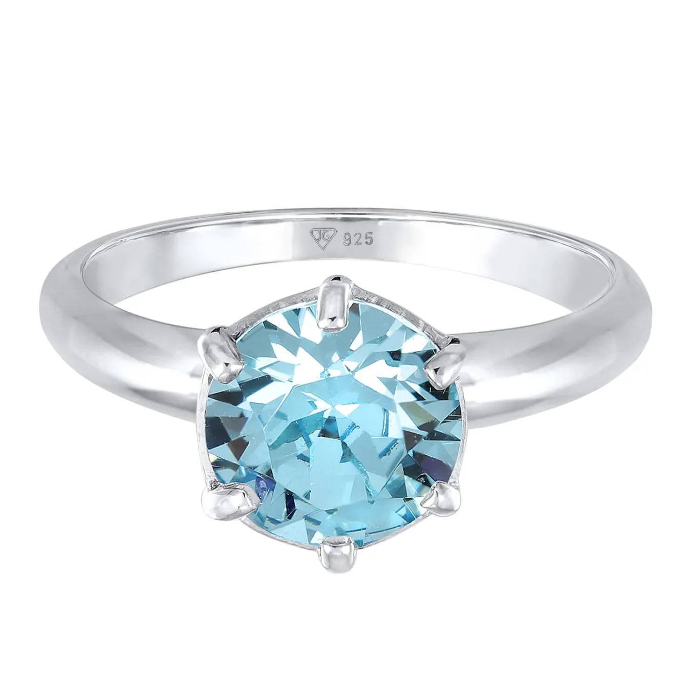 Elli "Solitär-Ring | Kristall ( Weiß )< Letzte Chance|Ringe