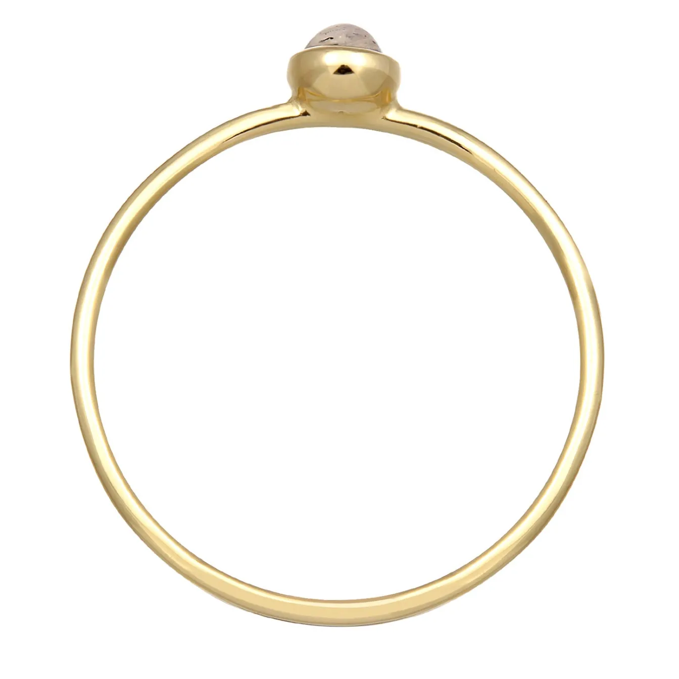 Elli "Solitär-Ring | Labradorit (Weiß)< Ringe|Edelsteine