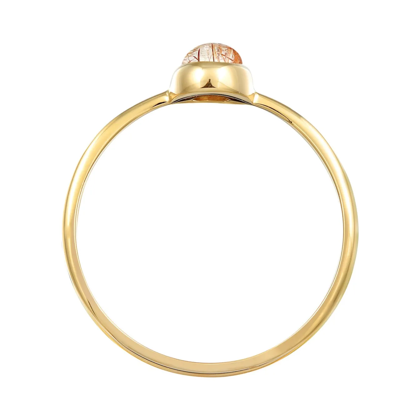 Elli "Solitär-Ring | Quarz (Rosa)< Ringe|Edelsteine