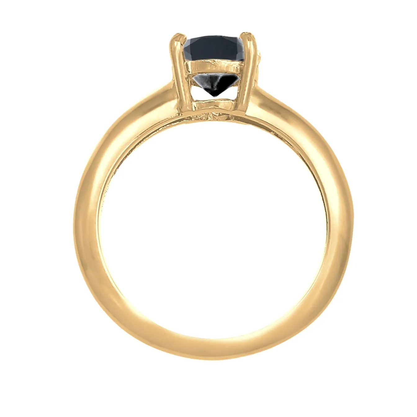 Elli "Solitär-Ring | Zirkonia ( Weiß )< Roségold|Ringe