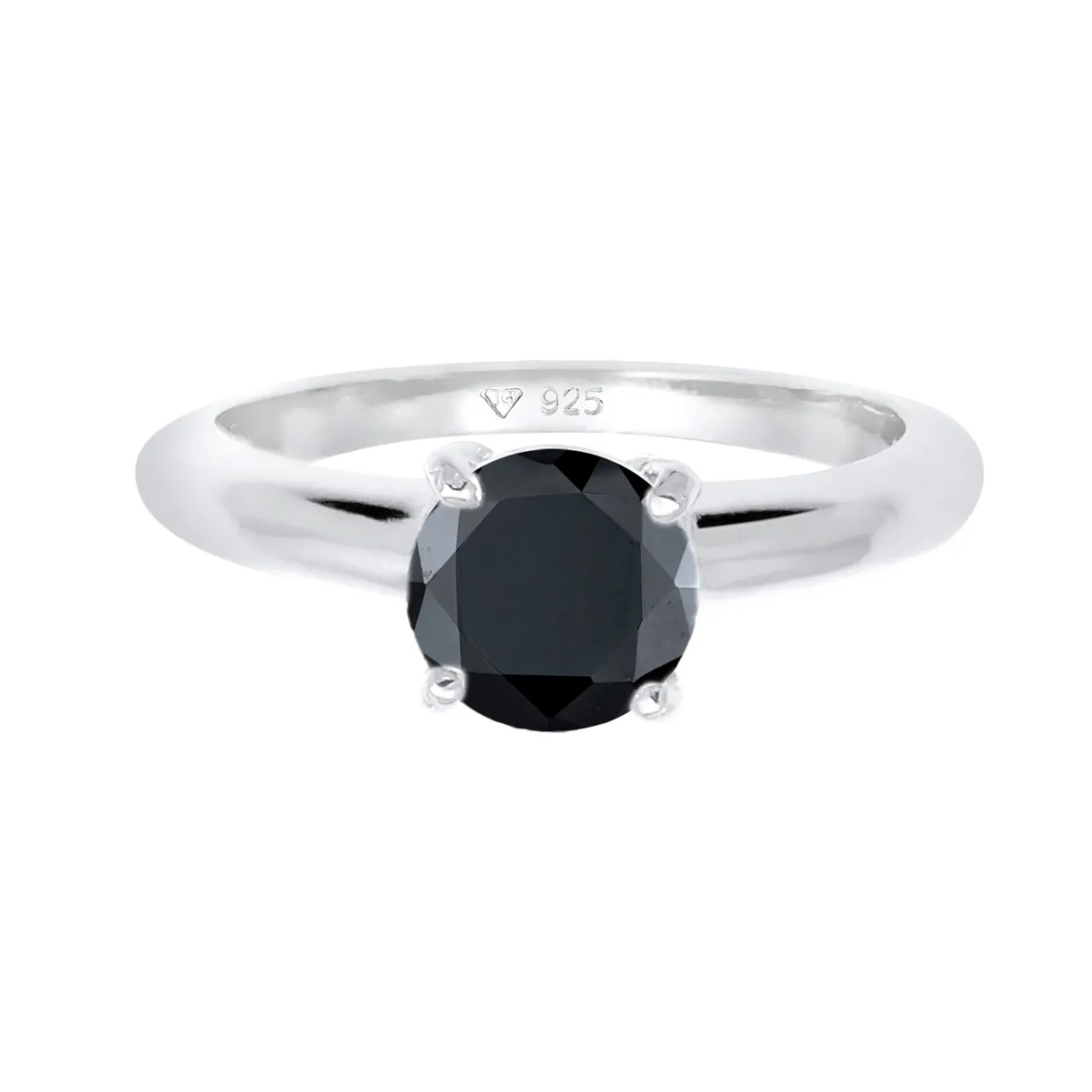 Elli "Solitär-Ring | Zirkonia ( Weiß )< Roségold|Ringe