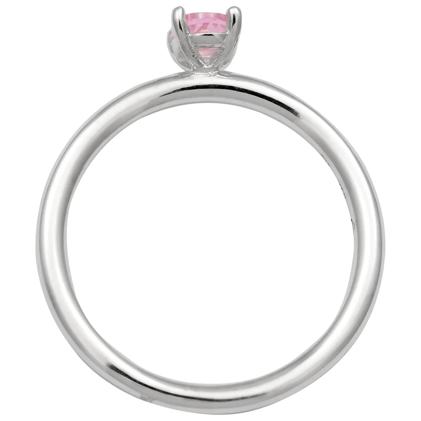 Elli "Solitär-Ring | Zirkonia (Weiß)< Vergoldet|Ringe