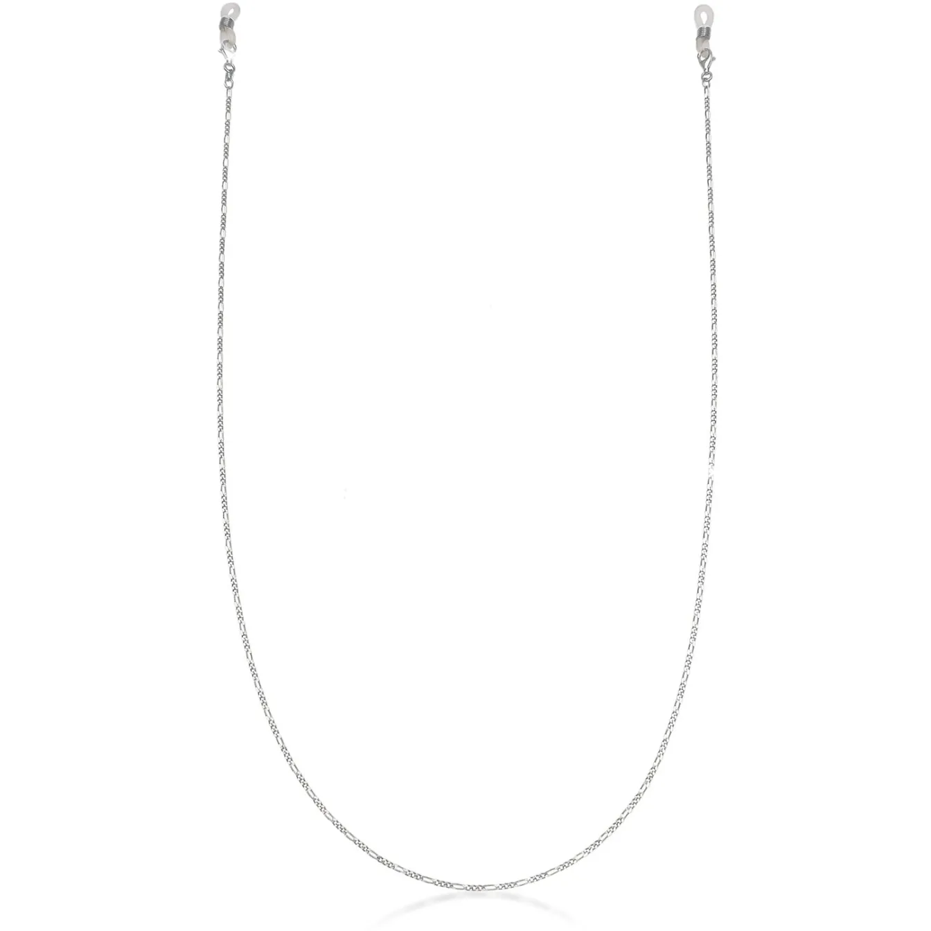 Elli "Sonnenbrillenkette Figaro< Vergoldet|Silber