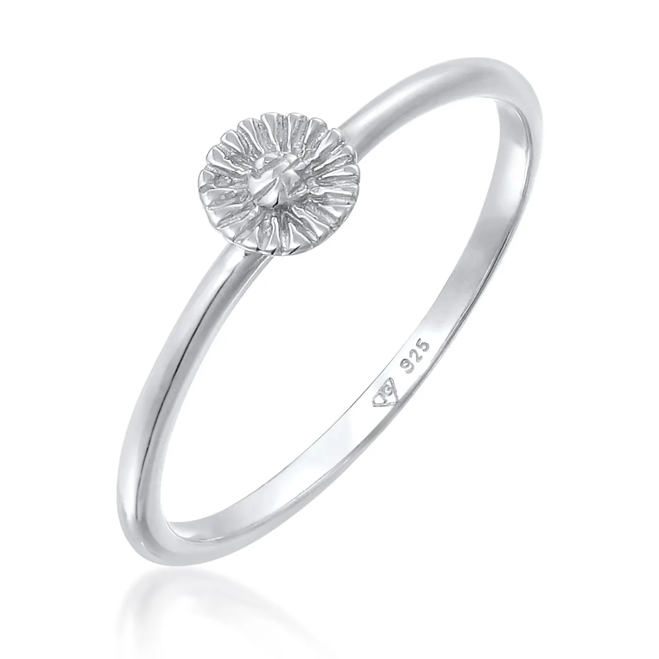 Elli "Stapelring Blume Boho< Symbol-schmuck|Ringe