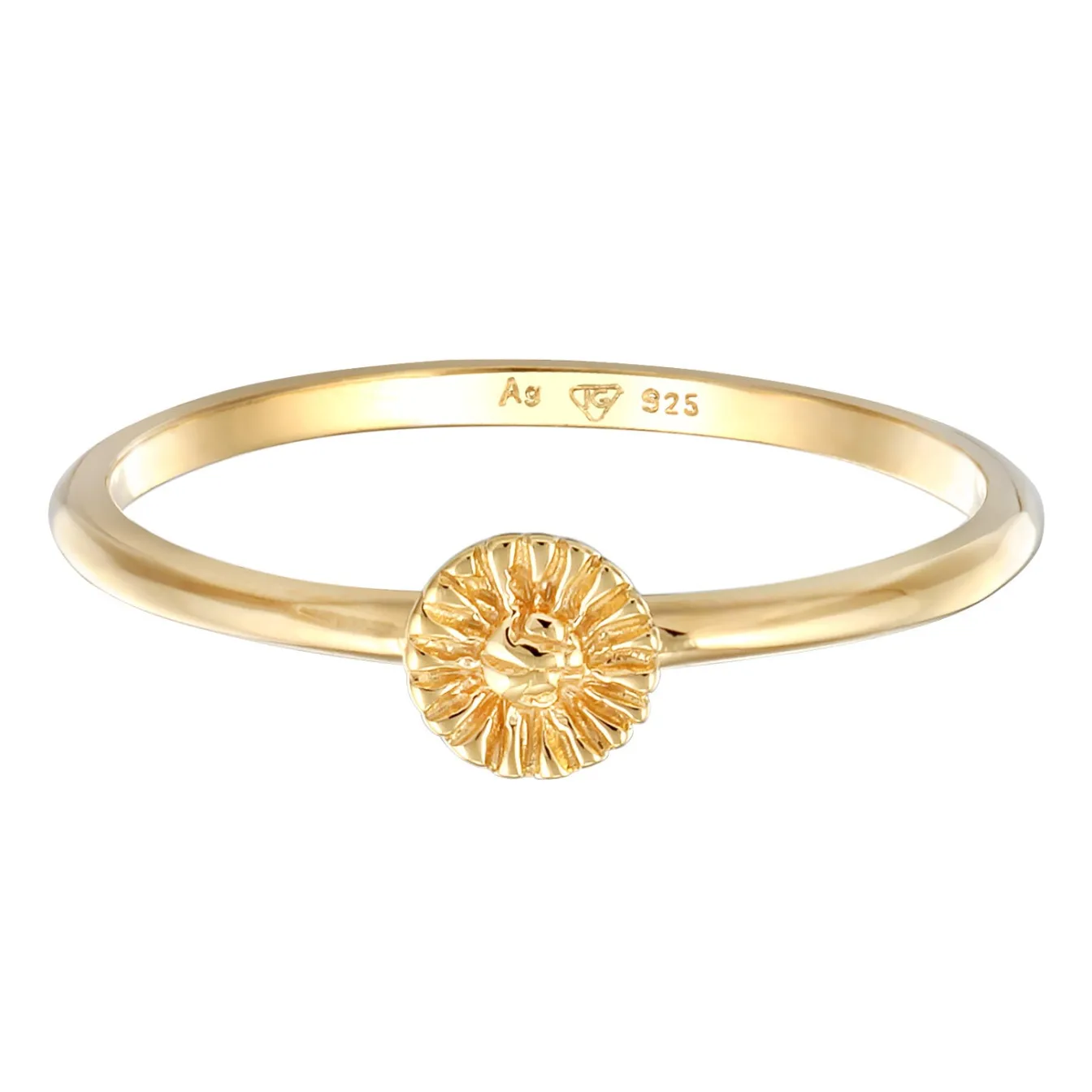 Elli "Stapelring Blume Boho< Symbol-schmuck|Ringe