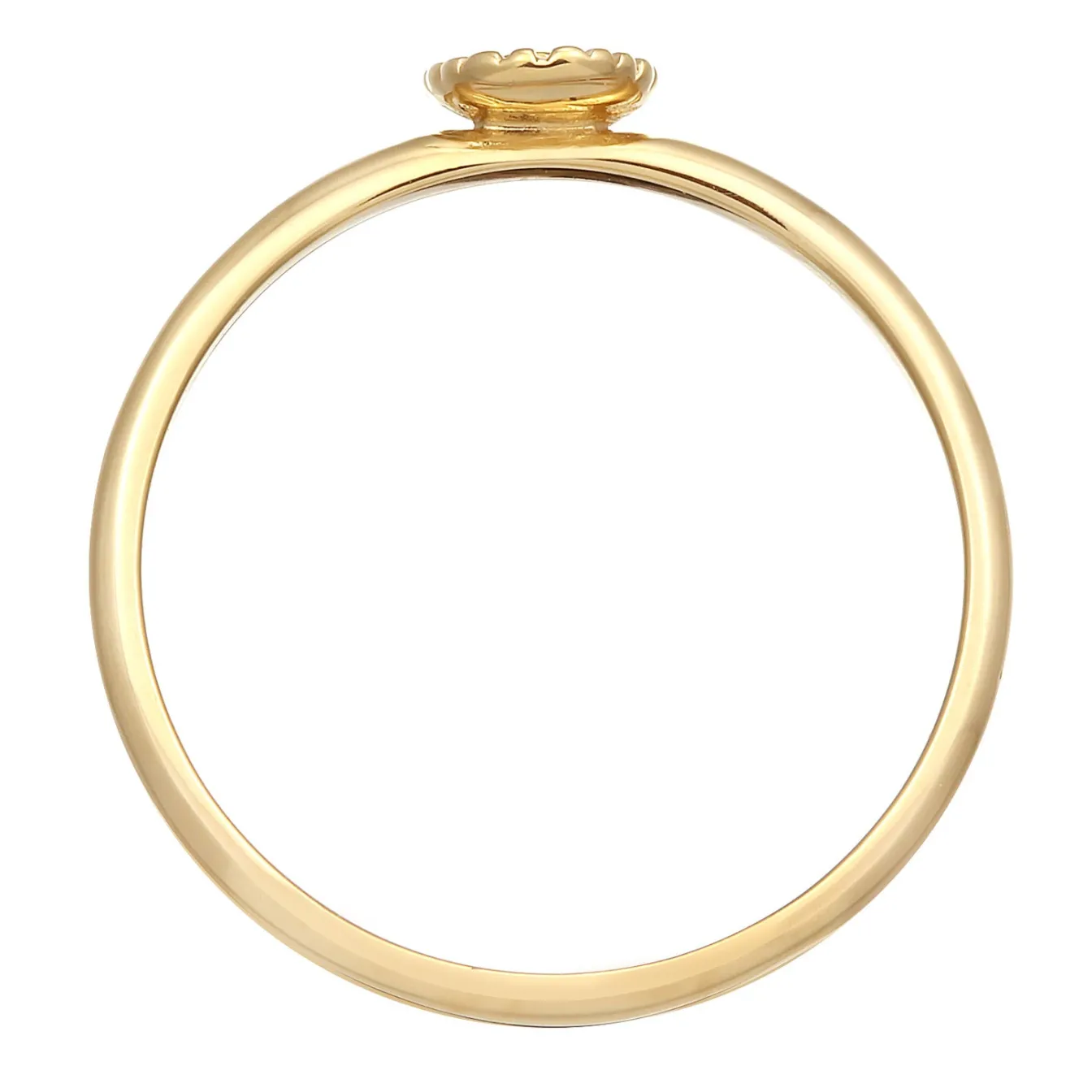 Elli "Stapelring Blume Boho< Symbol-schmuck|Ringe