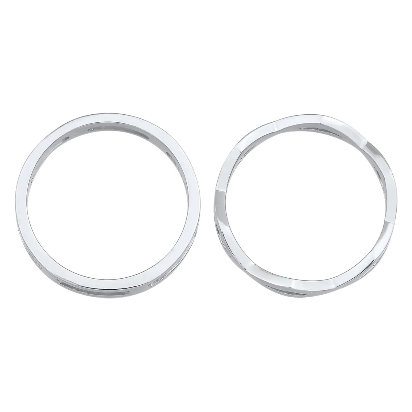 Elli "Stapelring 2er Set Geo< Letzte Chance|Ringe