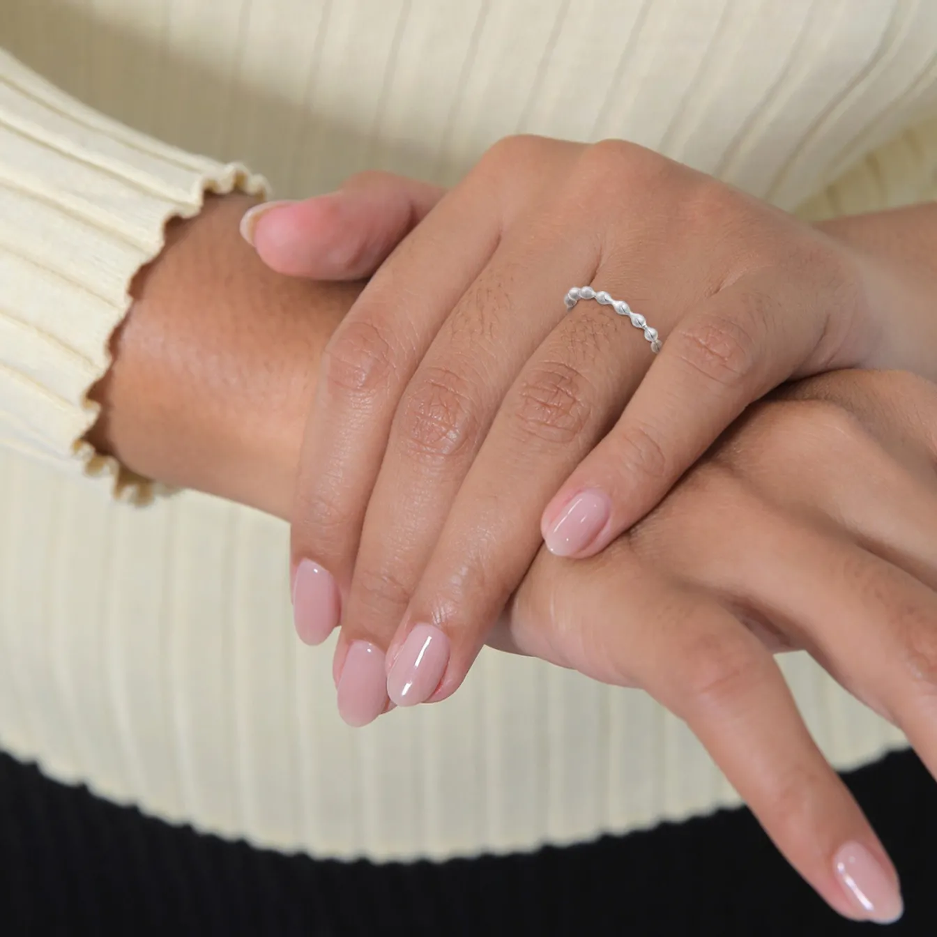 Elli "Stapelring Kugeln< Ringe|Vergoldet