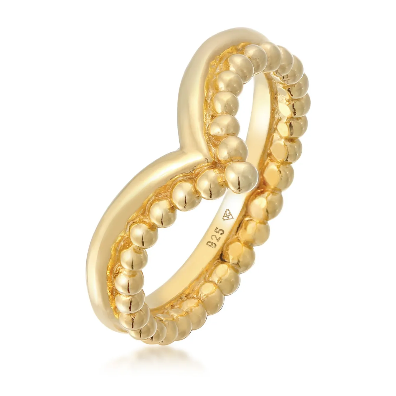 Elli "Stapelring Kugeln< Ringe|Silber