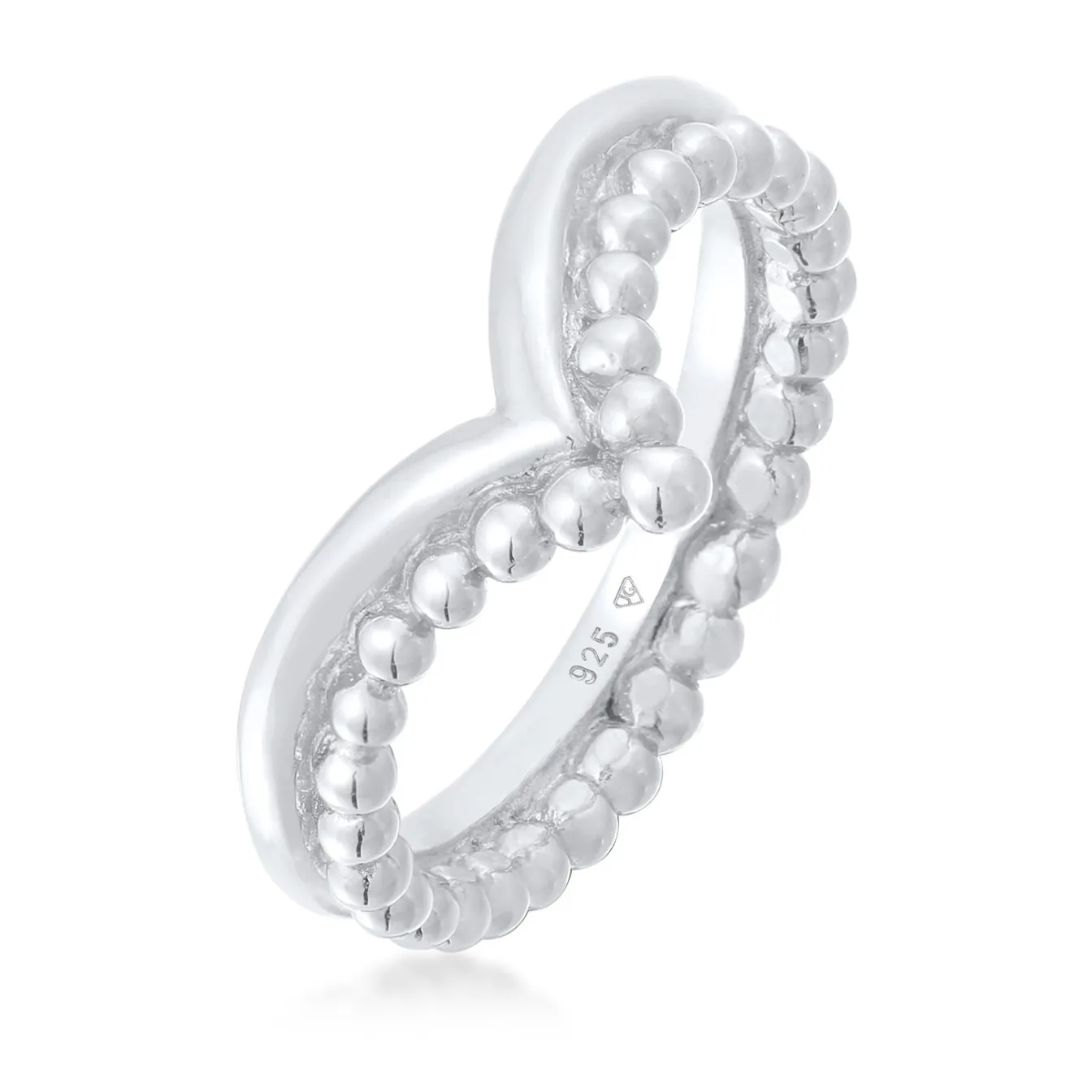 Elli "Stapelring Kugeln< Ringe|Silber