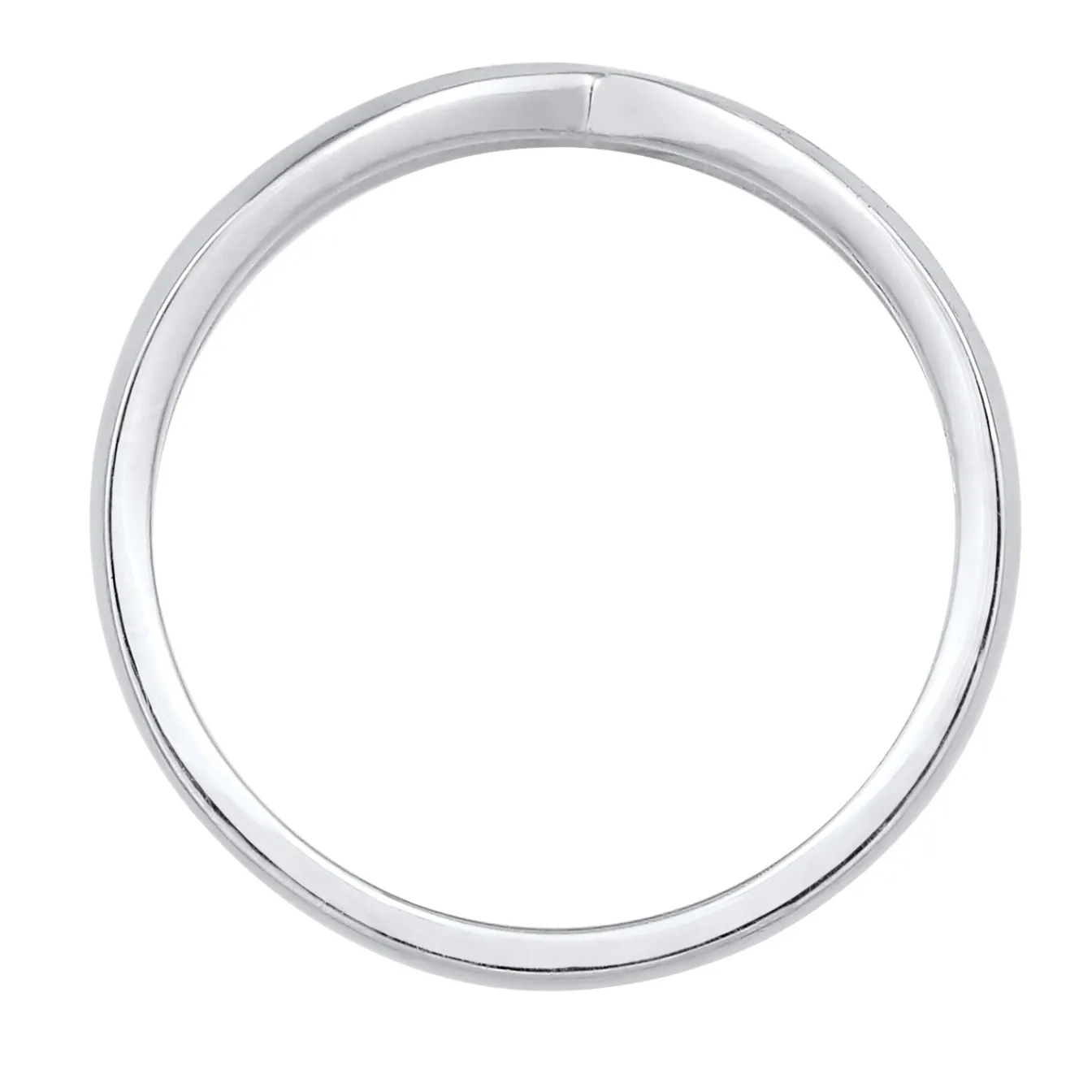 Elli "Stapelring V-Form< Ringe|Silber