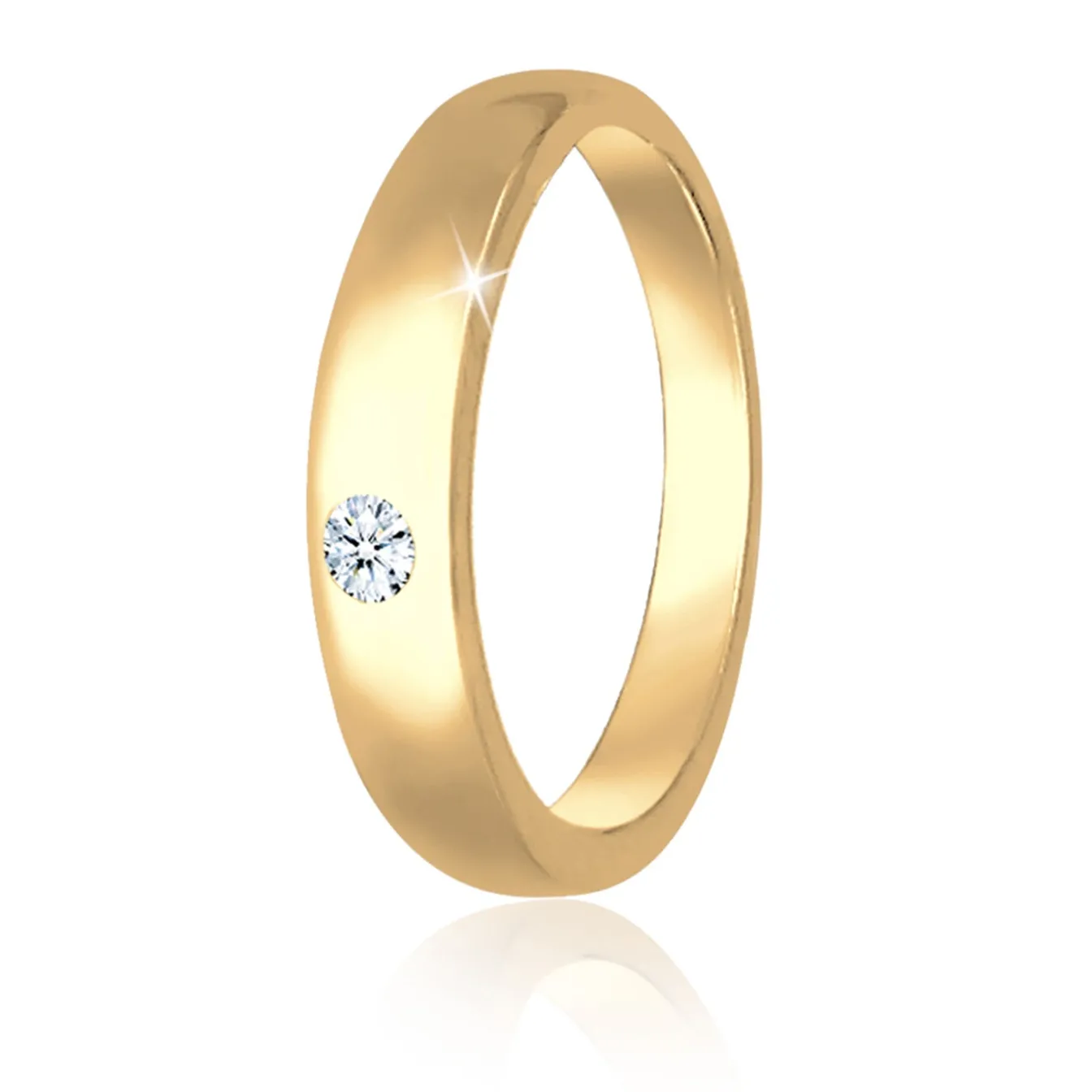 Elli "Taufring | Diamant ( Weiß, 0,005 ct )<Kinder Kinderschmuck|Anhänger & Charms