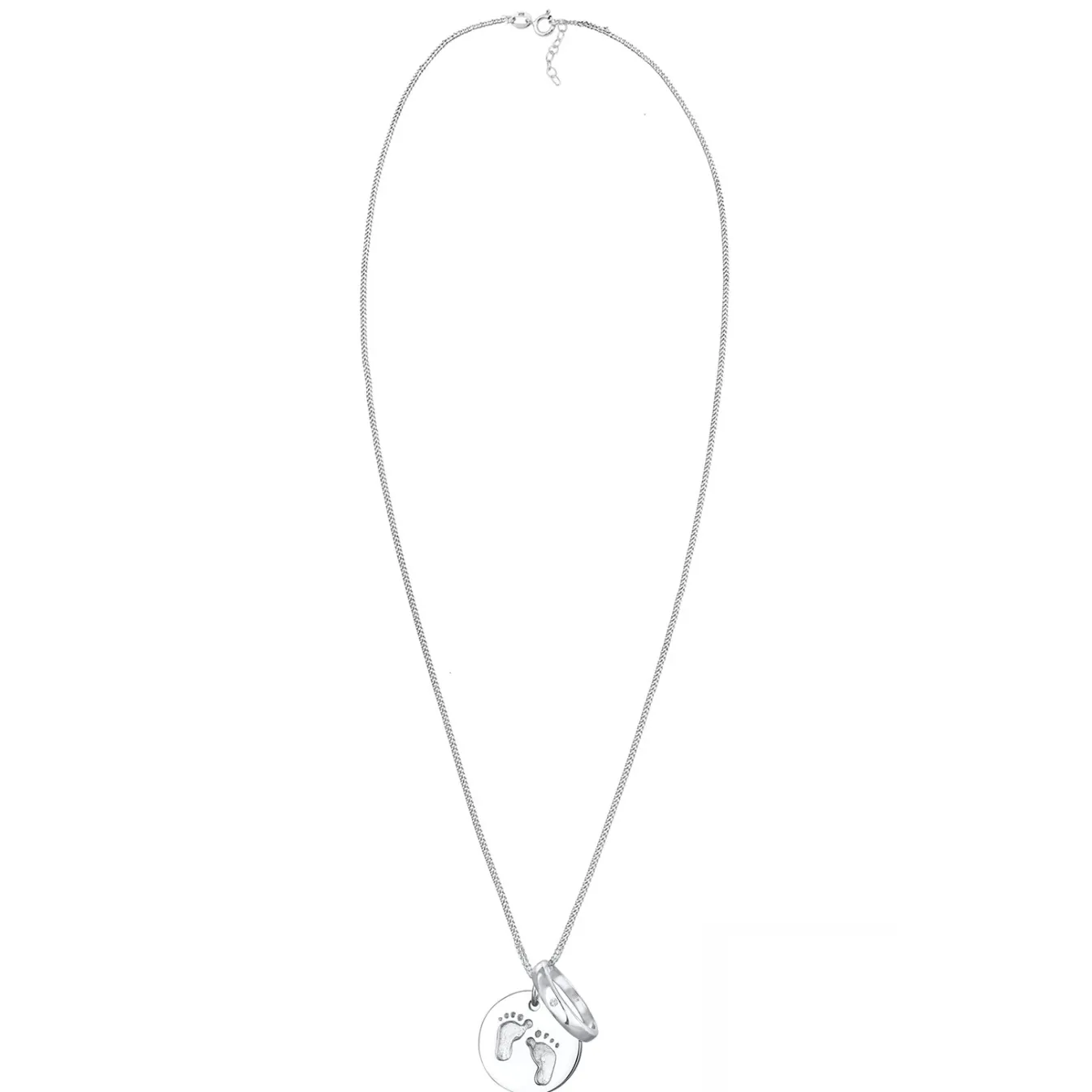 Elli "Taufring | Kristall (Weiß)<Kinder Kinderschmuck