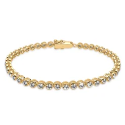 Elli "Tennisarmband | Kristall (Weiß)< Hochzeit|Armbänder