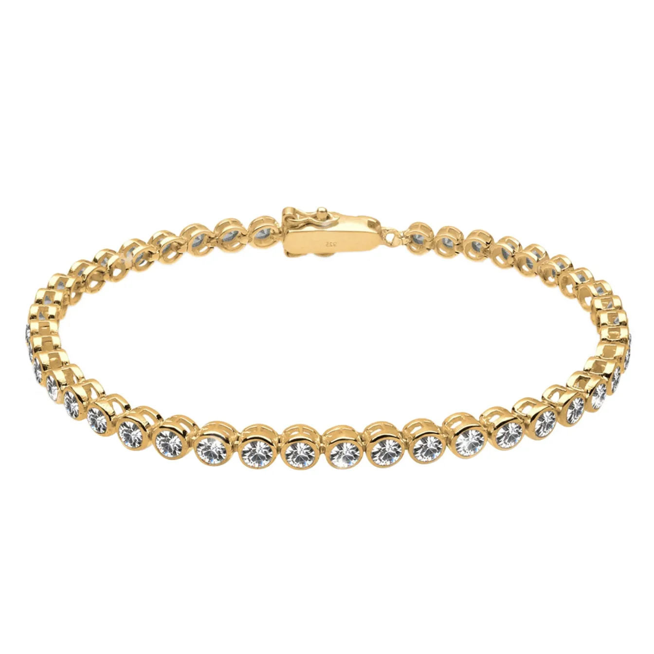 Elli "Tennisarmband | Kristall (Weiß)< Hochzeit|Armbänder