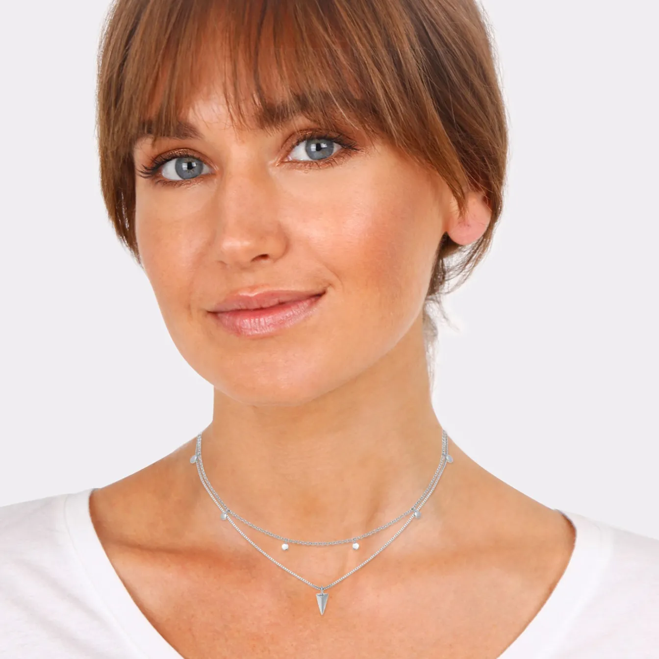 Elli "Venezianer-Choker Geo< Halsketten|Vergoldet
