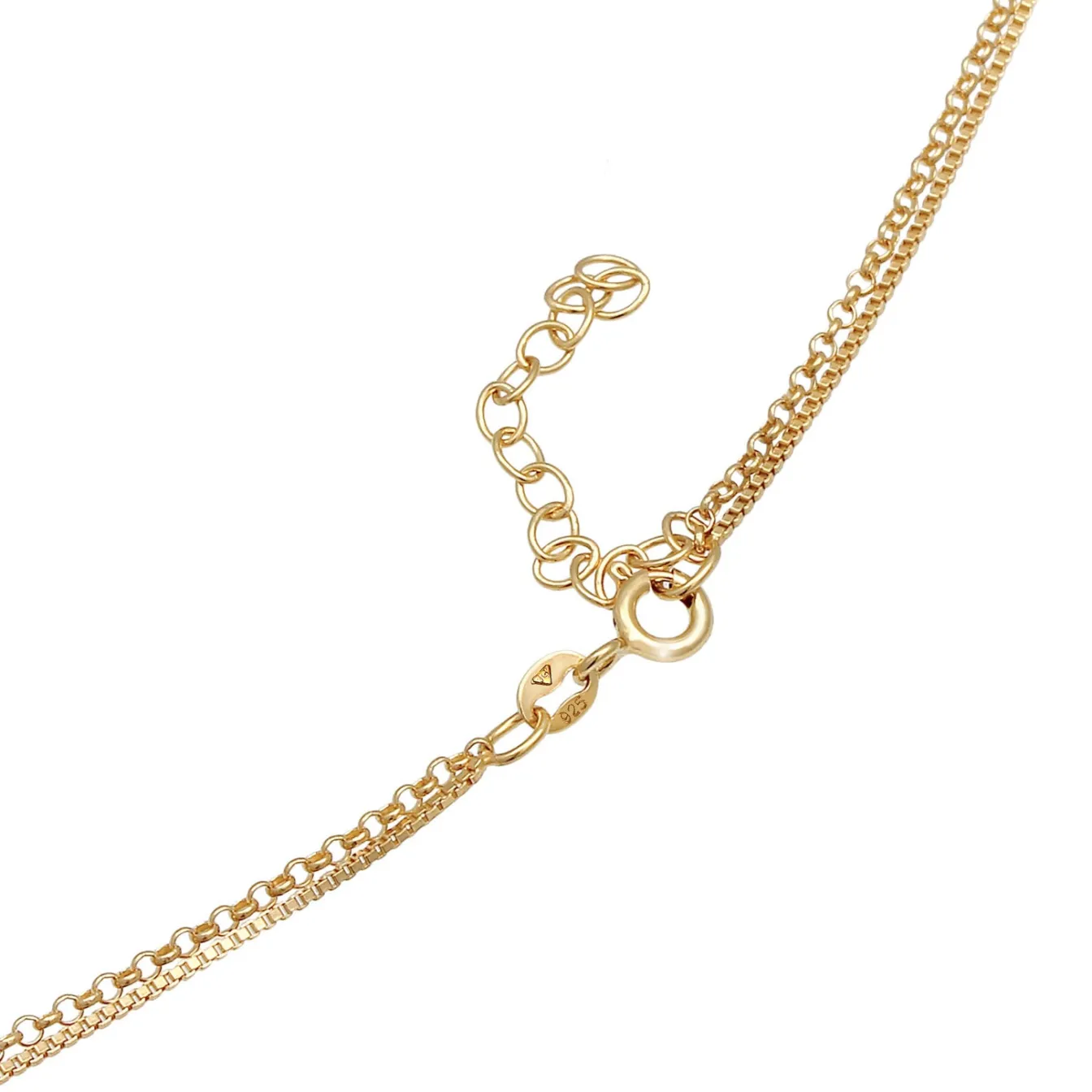 Elli "Venezianer-Choker Geo< Halsketten|Vergoldet