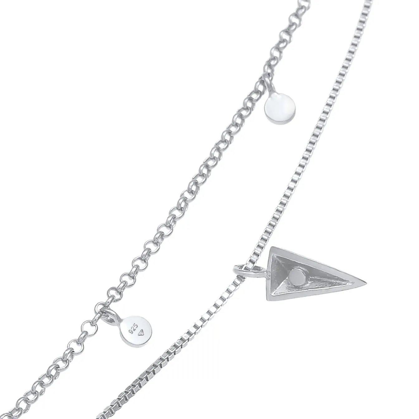 Elli "Venezianer-Choker Geo< Halsketten|Vergoldet