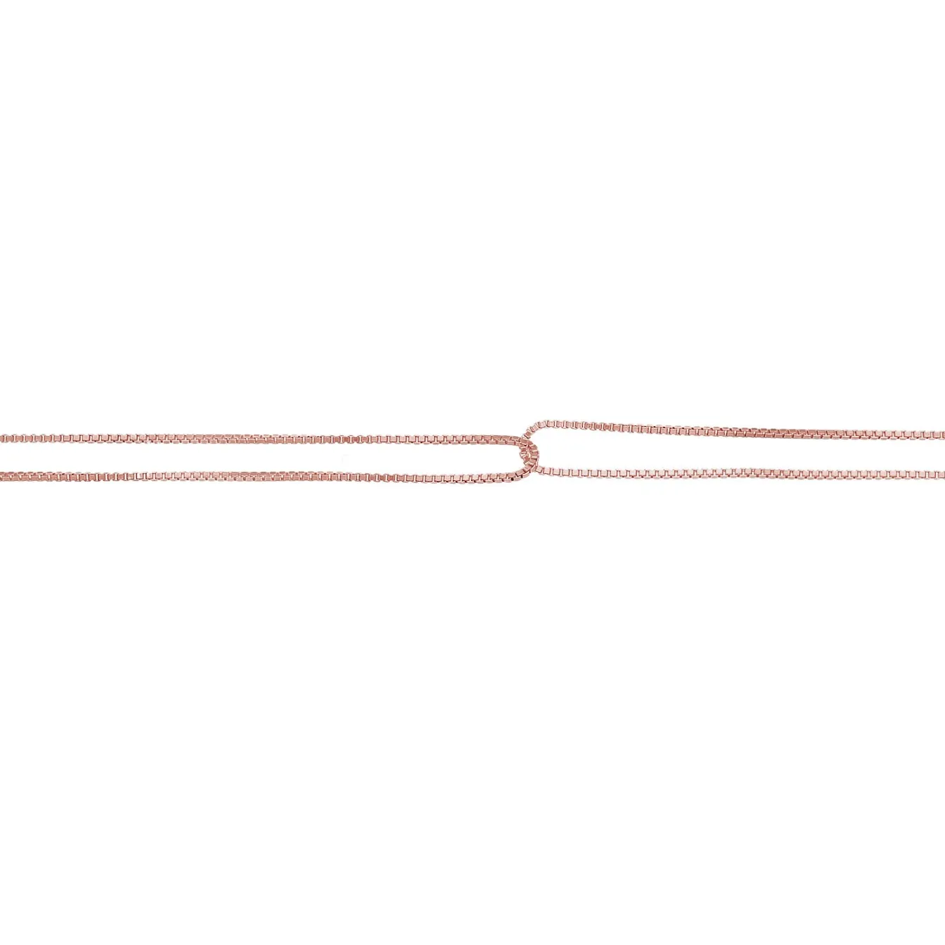 Elli "Venezianer-Choker Verschlungen< Roségold|Halsketten