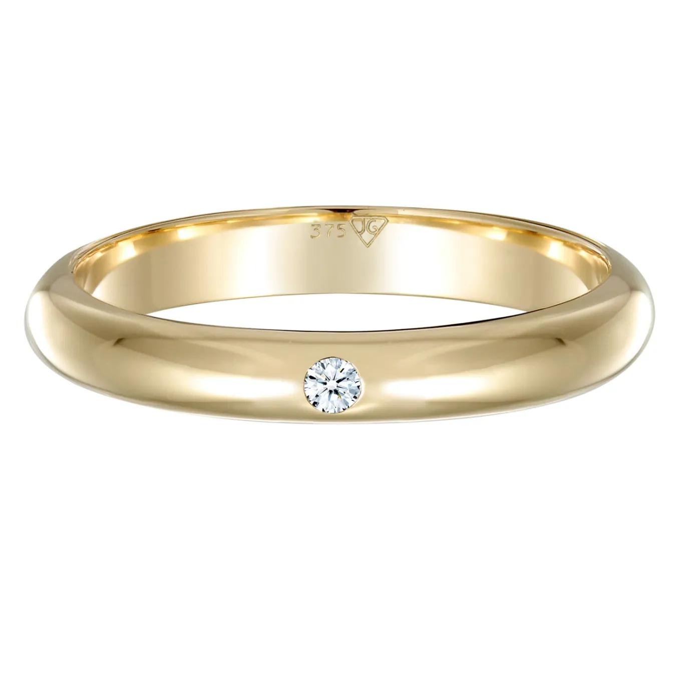Elli "Verlobungsring | Diamant ( , 0,03 ct )< Ringe|Echtgold