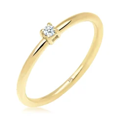 Elli "Verlobungsring | Diamant ( , 0,03 ct )< Ringe|Echtgold