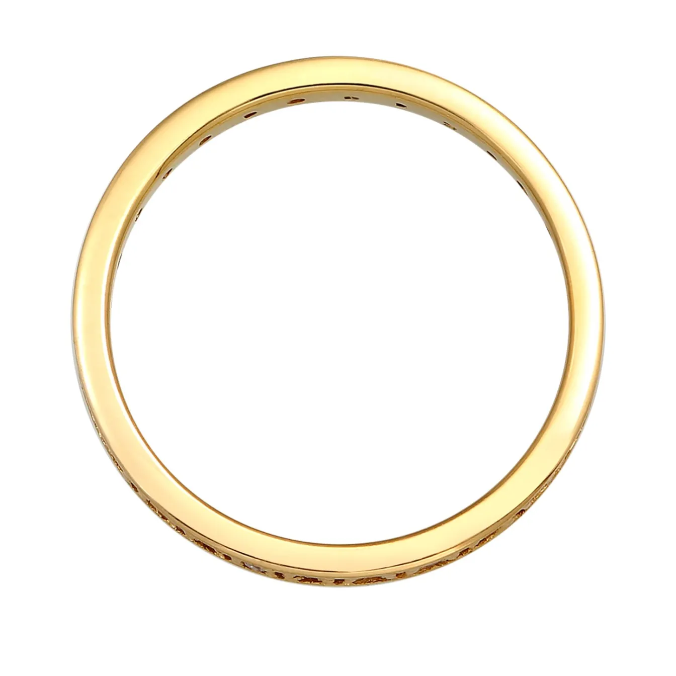 Elli "Verlobungsring | Diamant ( Weiß, 0,14 ct )< Ringe|Echtgold