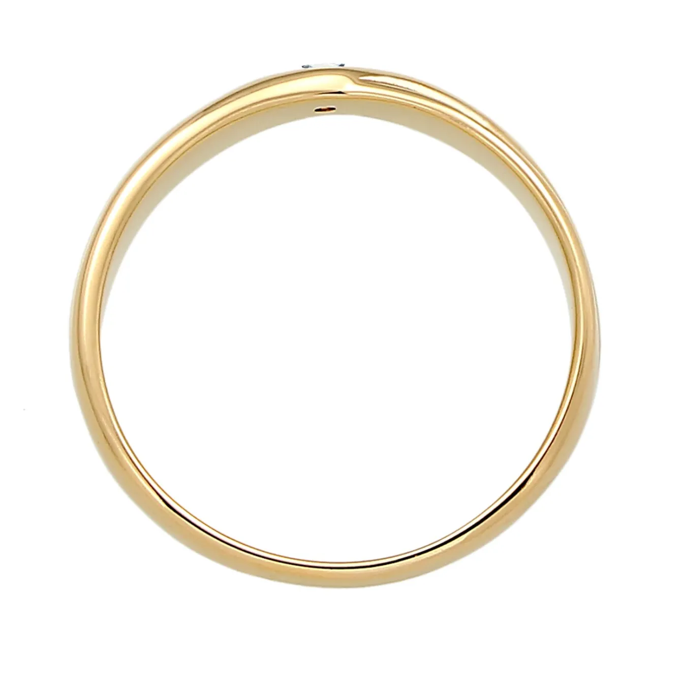 Elli "Verlobungsring | Diamant ( Weiß, 0,03 ct )< Ringe|Echtgold