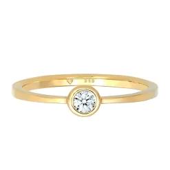 Elli "Verlobungsring | Diamant ( , 0,06 ct )< Ringe|Echtgold