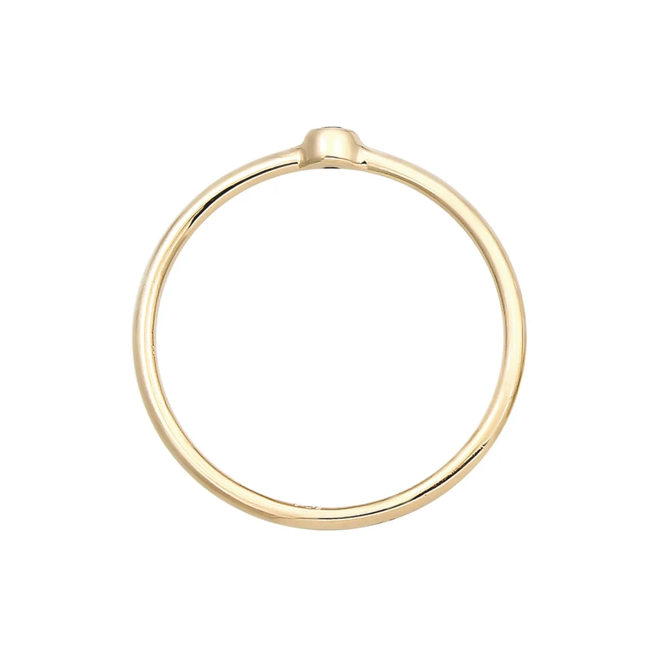 Elli "Verlobungsring | Diamant ( Schwarz, 0,03 ct )< Ringe|Echtgold
