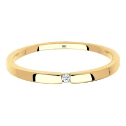 Elli "Verlobungsring | Diamant ( , 0,015 ct )< Ringe|Echtgold