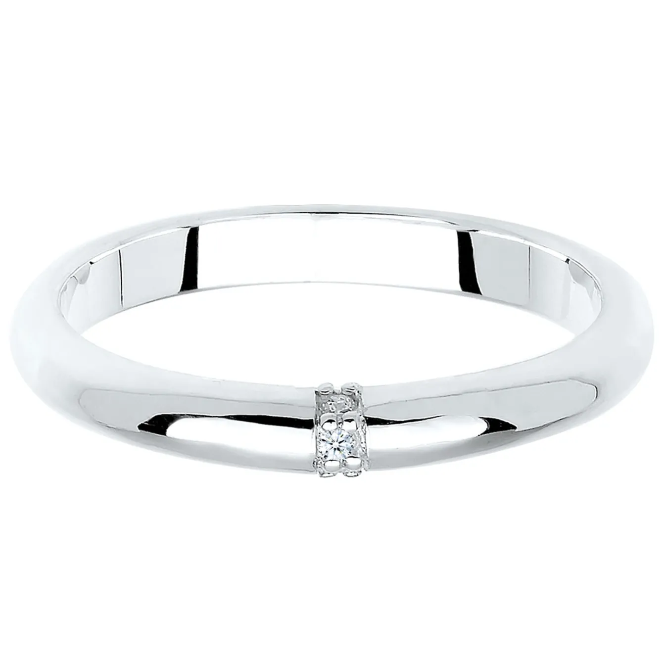 Elli "Verlobungsring | Diamant ( Weiß, 0,045 ct )< Roségold|Ringe
