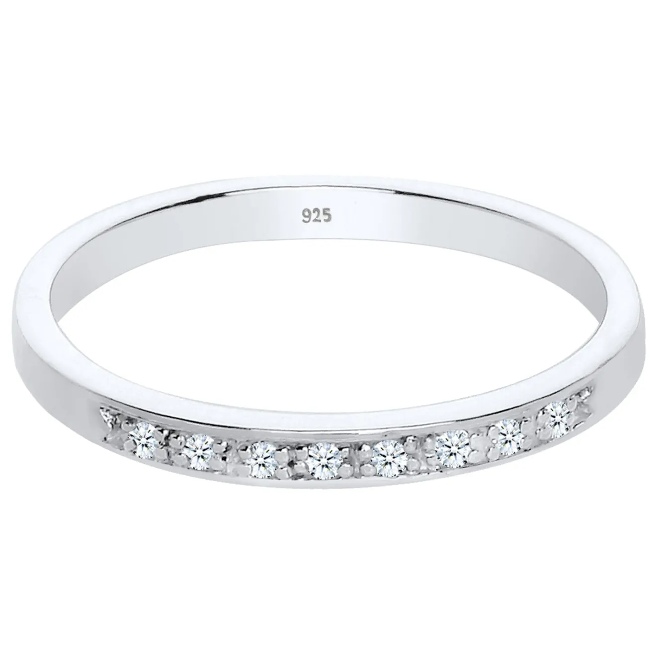 Elli "Verlobungsring | Diamant ( Weiß, 0,04 ct )< Roségold|Ringe