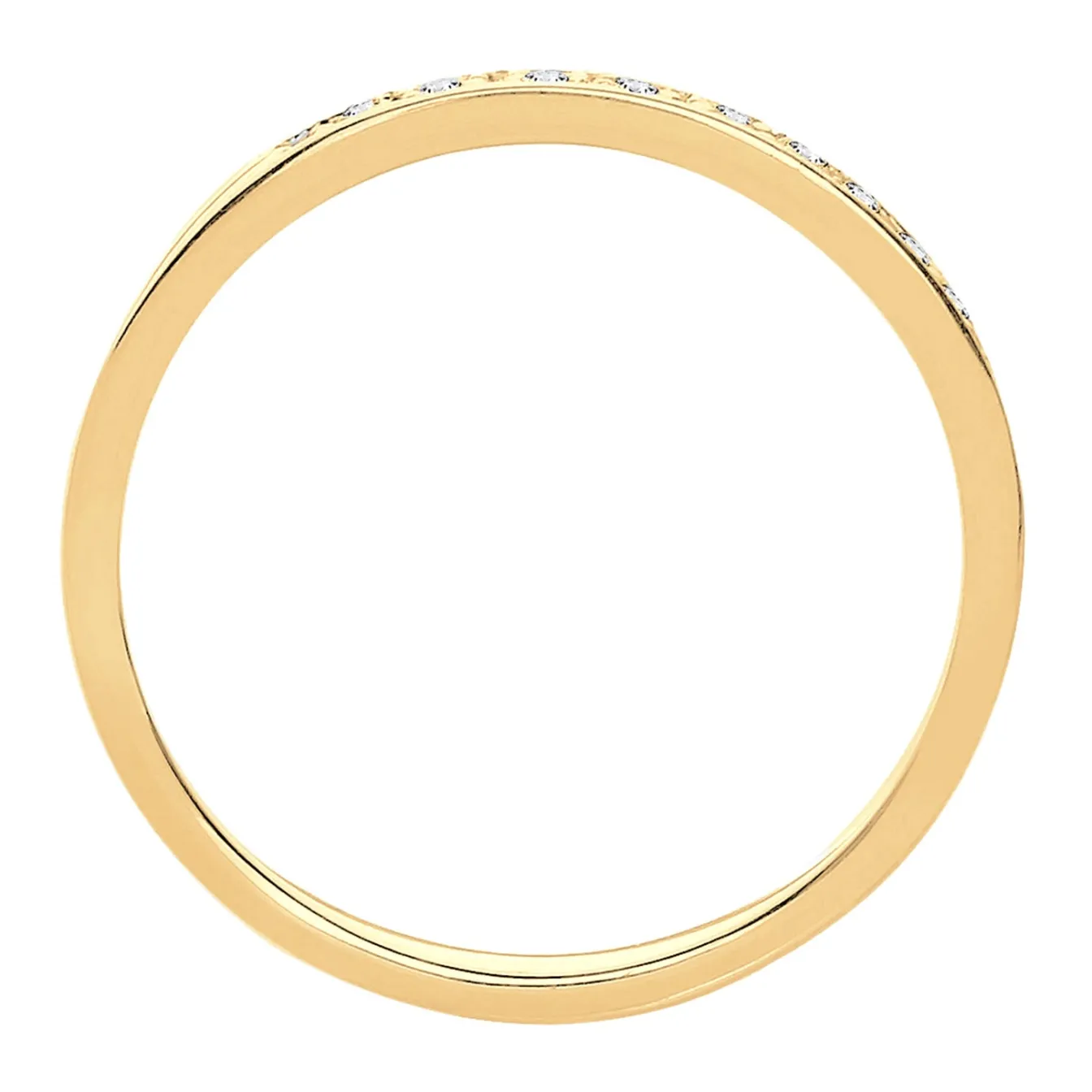 Elli "Verlobungsring | Diamant ( Weiß, 0,04 ct )< Roségold|Ringe