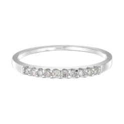 Elli "Verlobungsring | Diamant ( , 0,15 ct )< Weissgold|Ringe