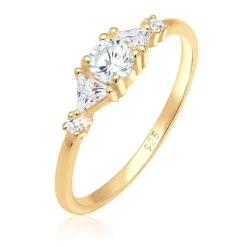 Elli "Verlobungsring | Zirkonia ( Weiß )< Ringe|Silber