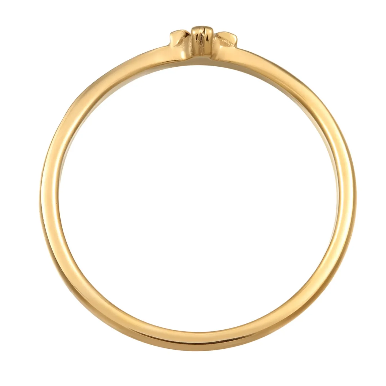 Elli "Verlobungsring Herz | Diamant ( Weiß, 0,03 ct )< Symbol-schmuck|Herz-schmuck