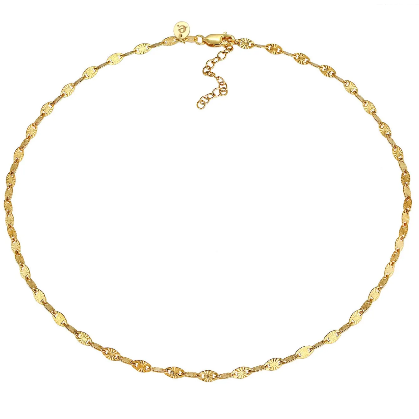 Elli "Vintage-Choker< Halsketten|Vergoldet
