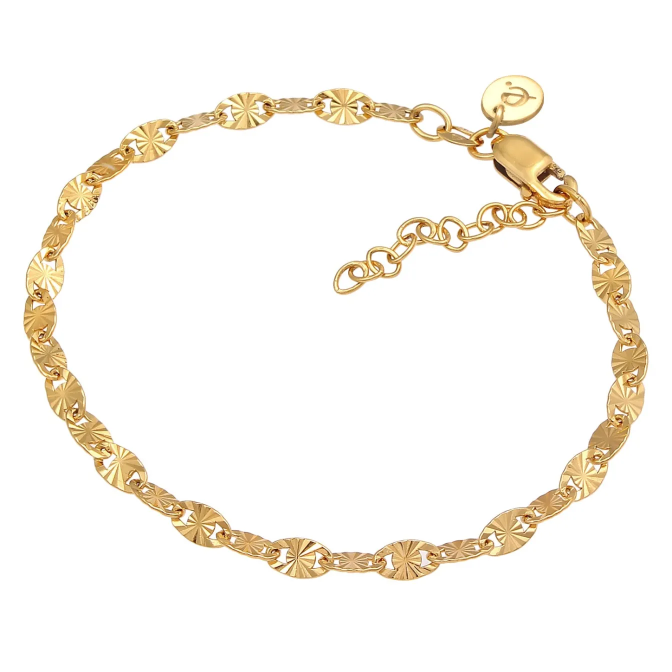 Elli "Vintage-Gliederarmband< Armbänder|Silber