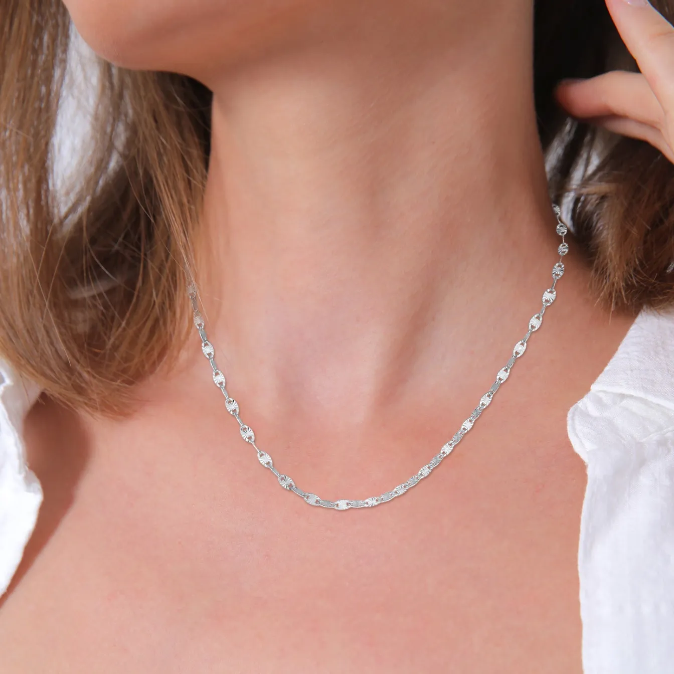 Elli "Vintage-Halskette< Halsketten|Silber
