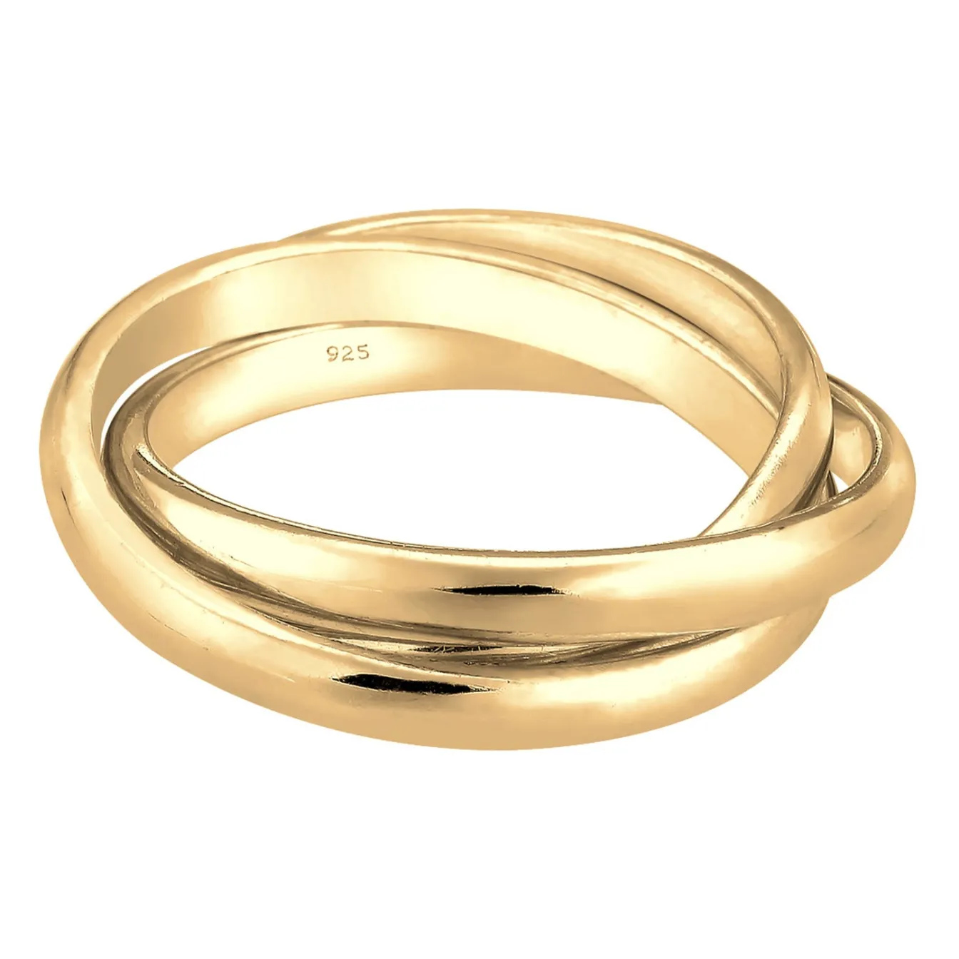 Elli "Wickelring< Silber|Roségold