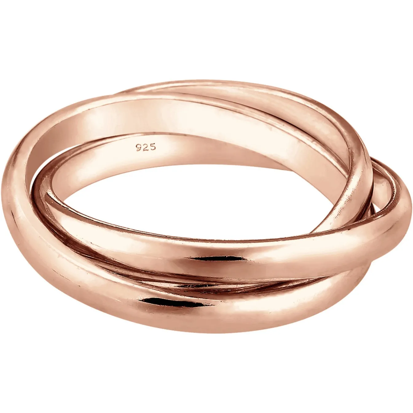 Elli "Wickelring< Silber|Roségold